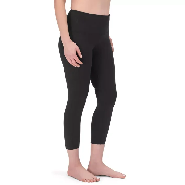 ROCKY High Waisted Yoga Leggings, 22" inseam - CAPRI, Workout Running Activewear Tummy Control Leggings for Women