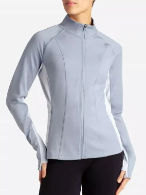 Women's Full-Zip Colorblocked Yoga Jacket