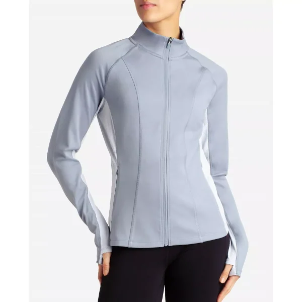 Women's Full-Zip Colorblocked Yoga Jacket