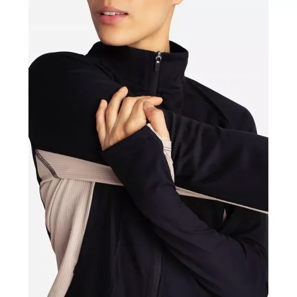 Women's Full-Zip Colorblocked Yoga Jacket