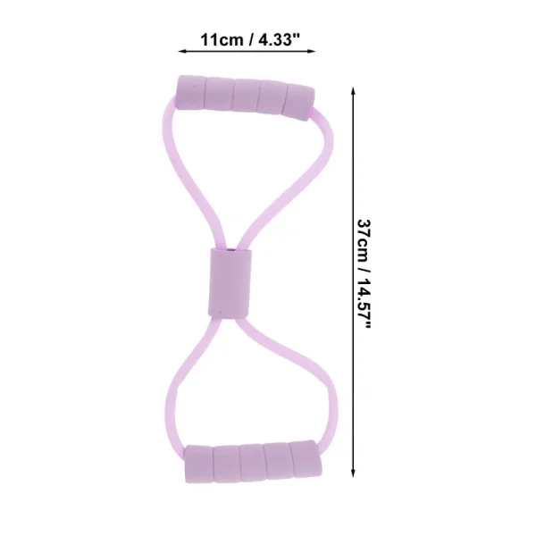 Unique Bargains Durable Yoga Stretch Band 14.17"x4.33" 1 Pc