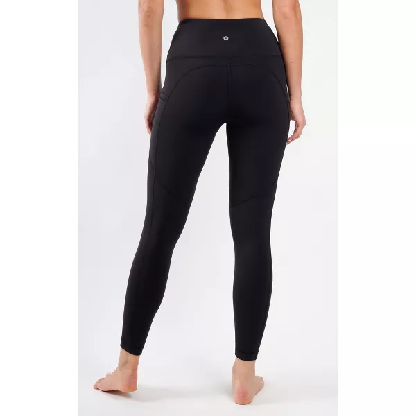 90 Degree by Reflex Womens Interlink High Waist Ankle Legging with Back Curved Yoke