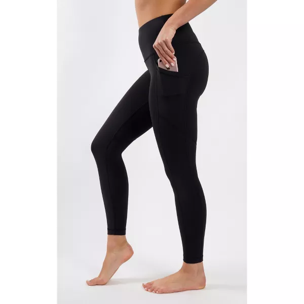 90 Degree by Reflex Womens Interlink High Waist Ankle Legging with Back Curved Yoke